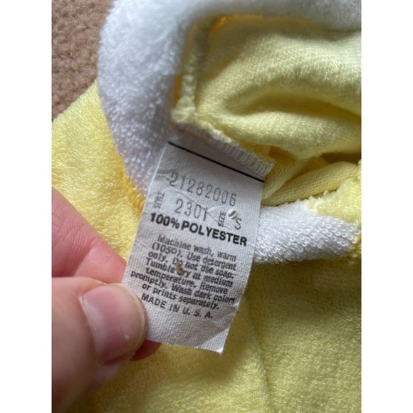 Vintage Baby Onesie ABC Scalloped Collar‎ Paper Tag Size S - Picture 4 of 7